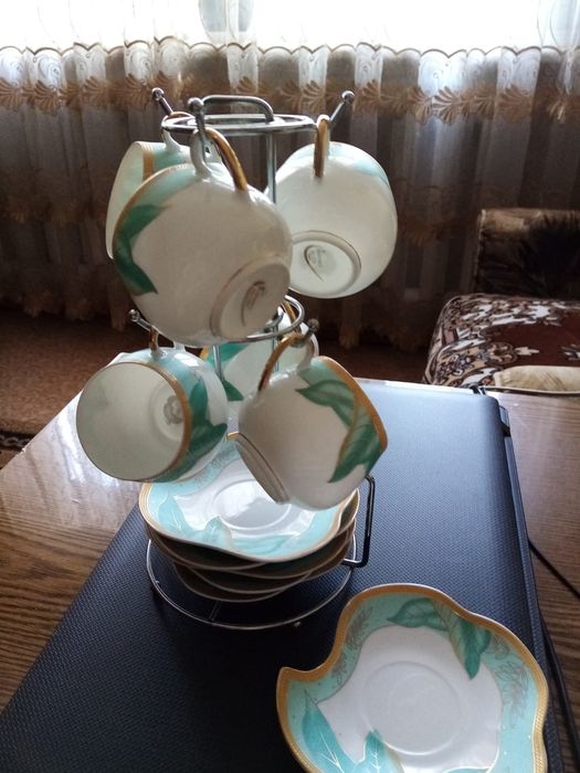 Сервис кофейный на подставке
