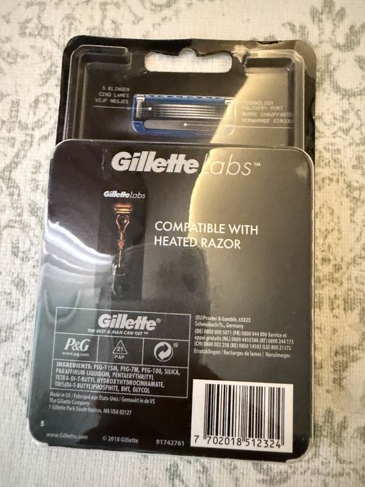 Gillette heat labs бръсначка