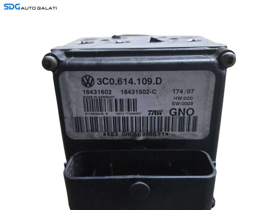 Unitate Modul Pompa ABS Volkswagen Passat B6 2005 - 2010 Cod 3C0614109D [N2193]