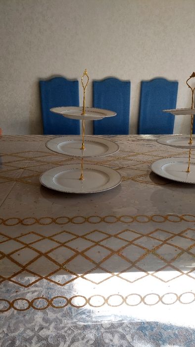 Трёх ярусный посуда