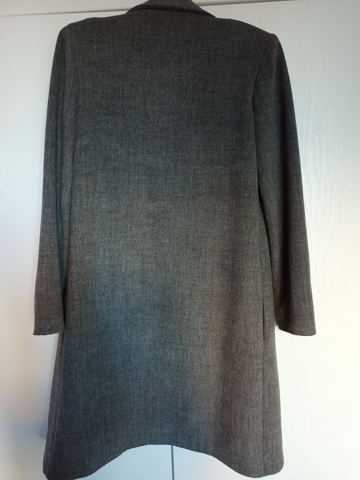 Пальто, новое, серое