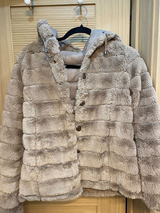 Дамско яке ново ! Двулицево