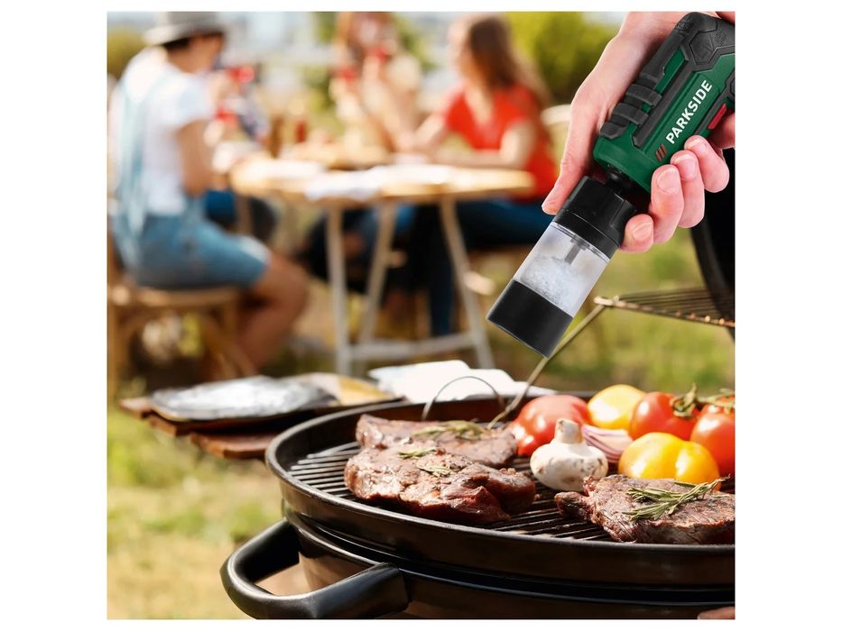 ПЕРФЕКТЕН КОЛЕДЕН ПОДАРЪК! Комплект акумулаторен тирбушон и сет барбек