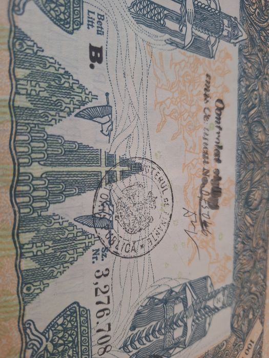 Document vechi Actiune Budapesta 1916,stampila Romania