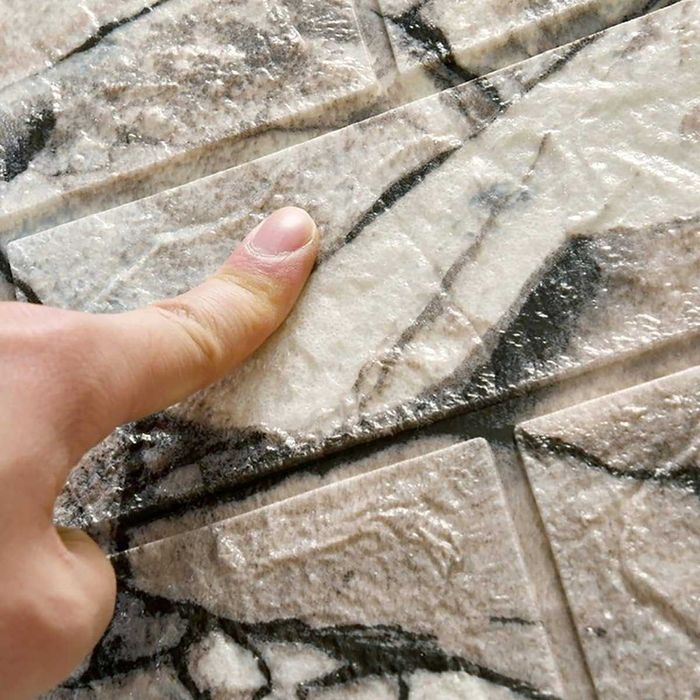 Самозалепващи тапети за стена, тип панели