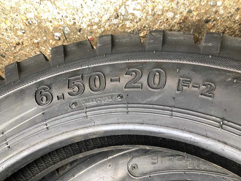 Anvelope noi 6.50-20 BRECKNER GERMANY 10 pliuri cauciucuri U650 fata