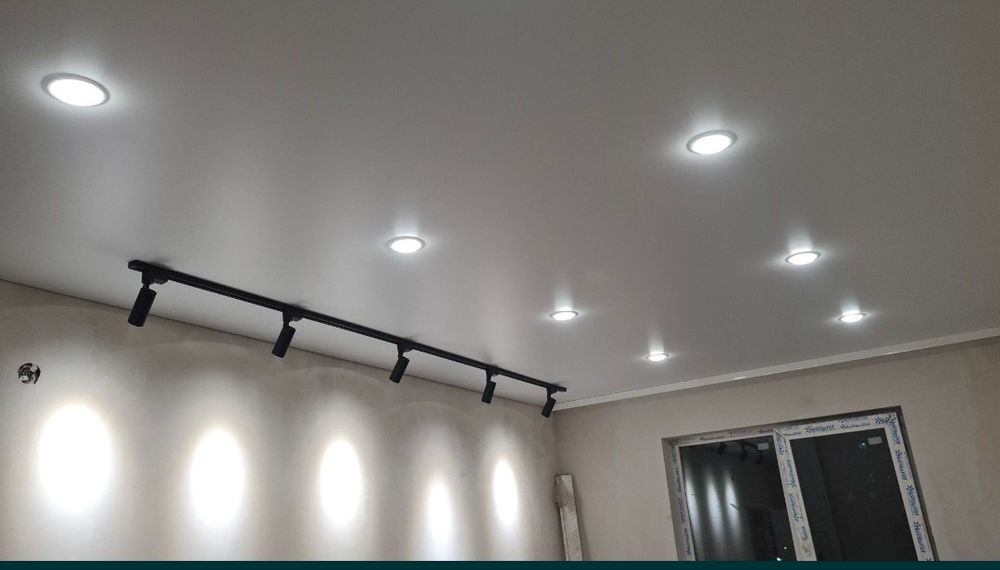 Натяжные потолки от 1500тг