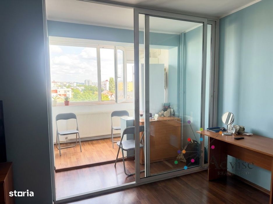 ​Garsonieră 30 mp plus balcon , mobilată și utilată