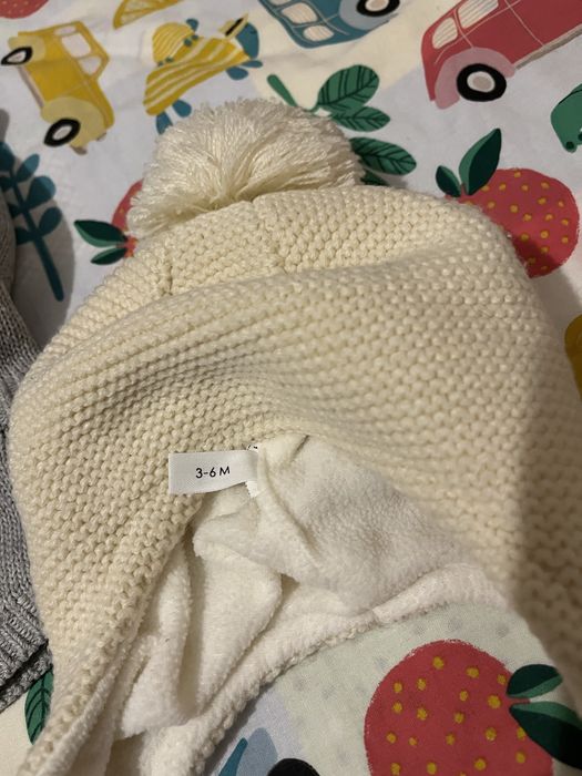 Caciula +cagula H&M copii 62/68