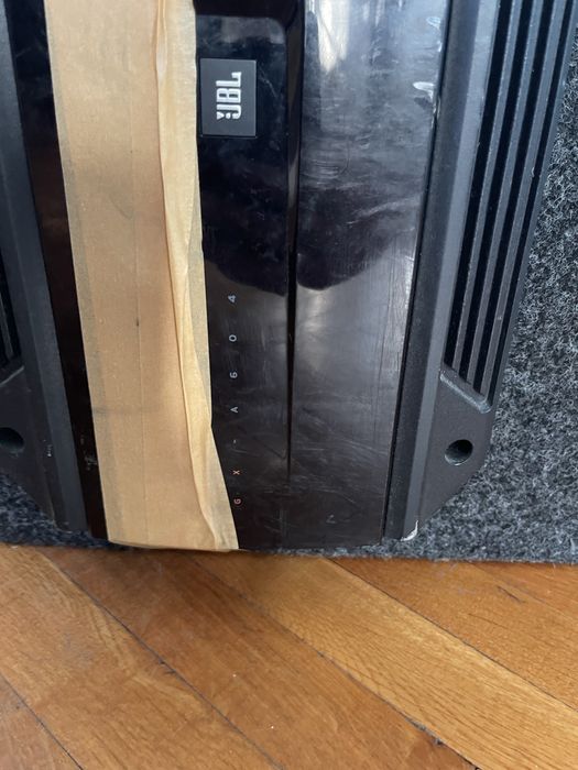Бас каса с sony xplod 1300w и усилвател JBL GX-A604(4 канален)