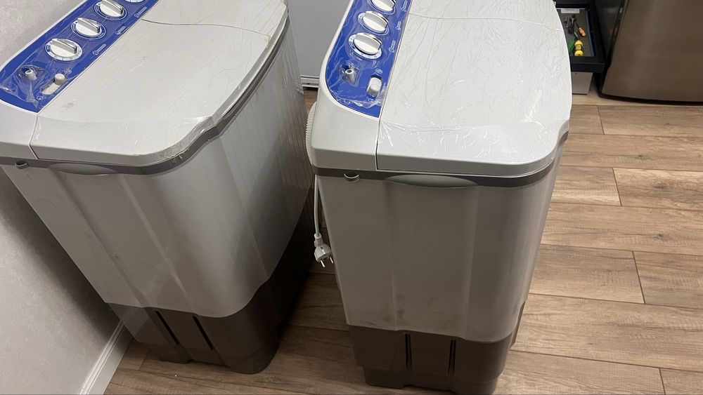 Новая Стиралка полуавтомат