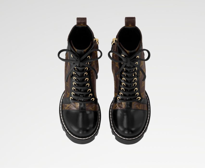 Botine Louis Vuitton Star Trail din piele