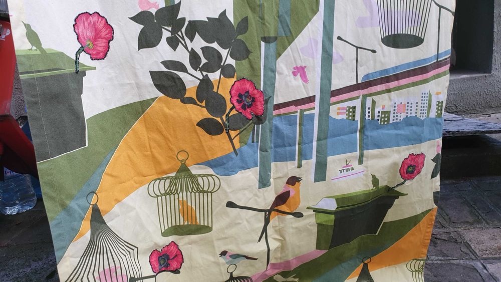 Завеси за детска стая / Декоративна завеса