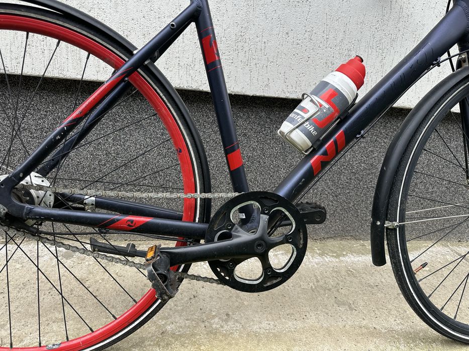 Bicicletă Urbană Nishiki – Design Custom – Viteze în Butuc (Ideală Navetă/City)