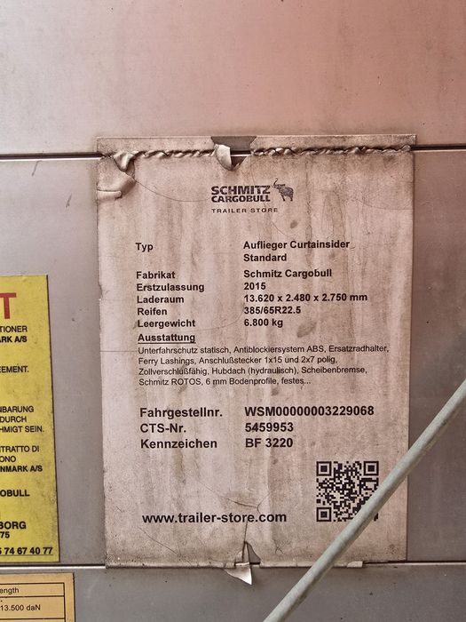 Semiremorca Schmitz prelata