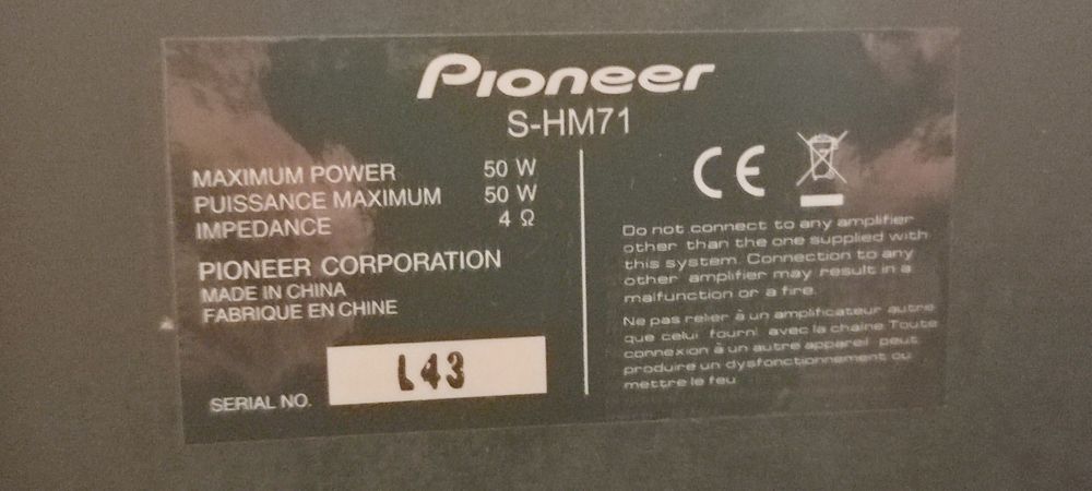 Pioneer XC- HM71 negru minisistem audio
