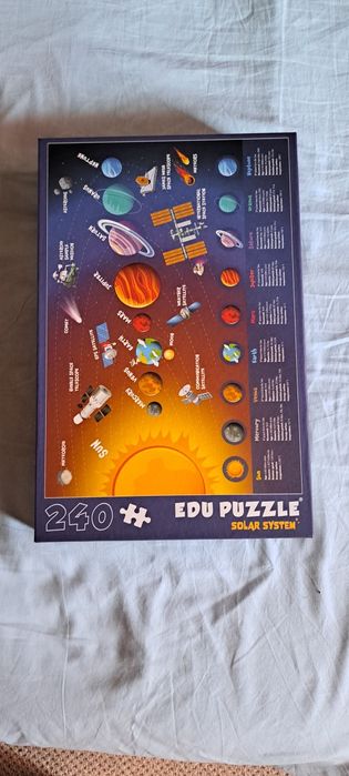Puzzle nou sistem solar