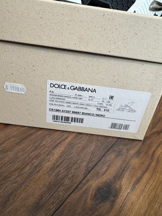 Dolce Gabbana 41 Оригинални обувки