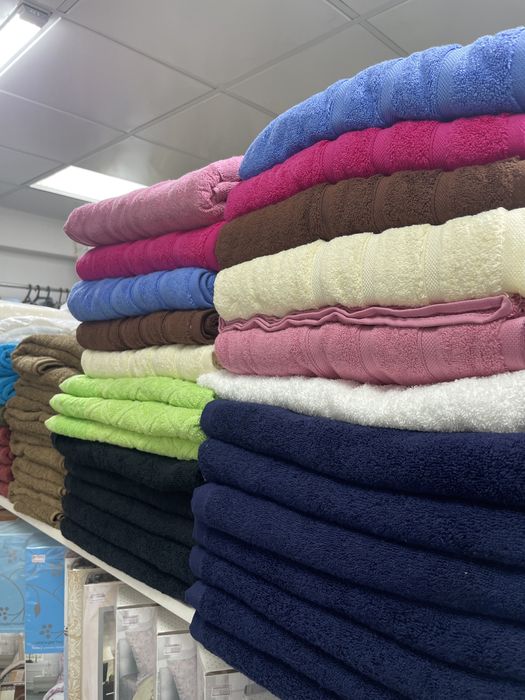 Полотенце махровые банные ( ванные) 70/140см ивысокое качество плетени