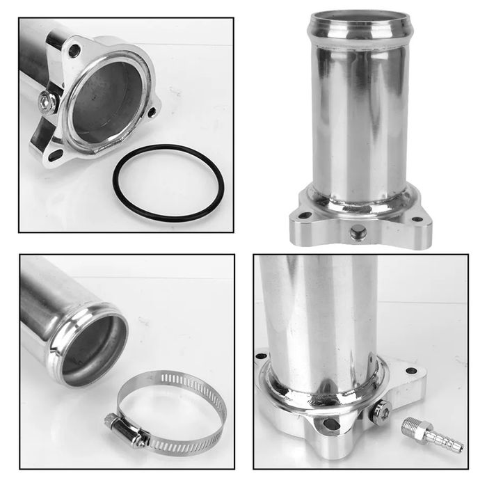 Заместител EGR АГР ЕГР 50 /57/63 MM Рейс пайп Race pipe ЕГР тръба за р