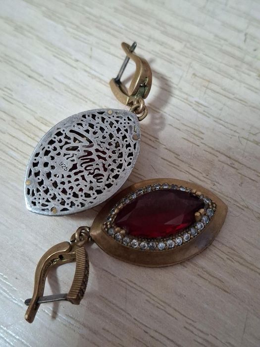 Серьги серебро ,