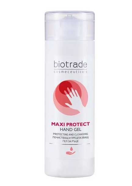 BIOTRADE MAXI PROTECT дезинфекциращ гел за ръце 200ml