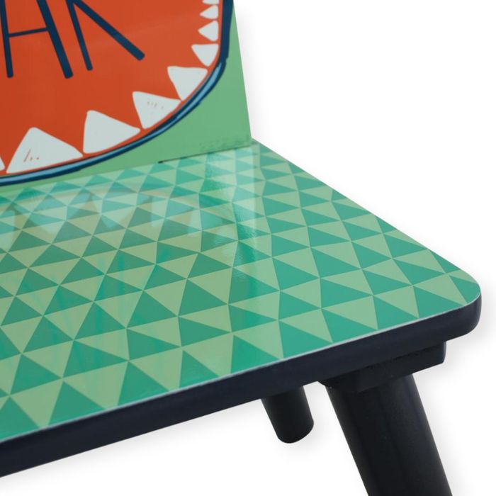 Детска Маса със Столчета за Рисуване, Игра, Хранене Dinosaur