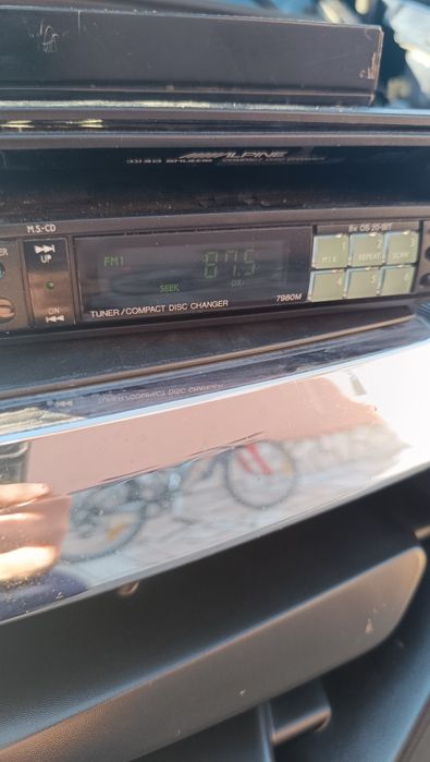 Vând Alpine 7980M și Blaupunkt Frankfurt SM21