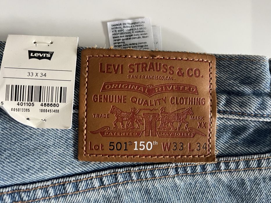 Нови Levis 33/34, с етикет