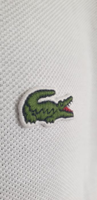 Lacoste Pique Cotton Slim Fit / 6 - XL  НОВО ОРИГИНАЛ Мъжка Тениска
