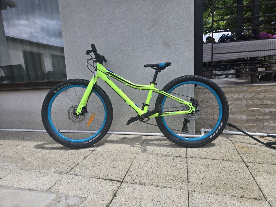 Bicicleta cross rebel 24"