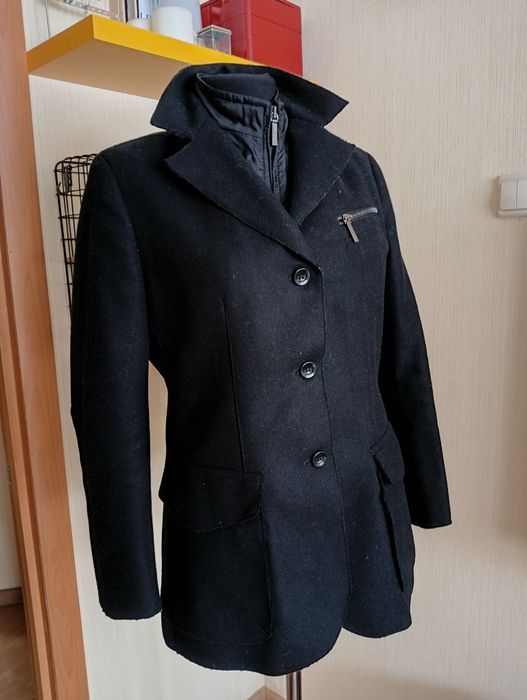 Женский пиджак со вставкой