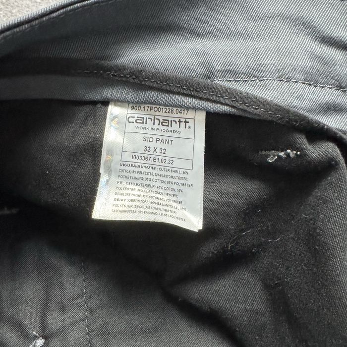 Carhartt WIP Sid Pant – Слим чино панталон в тъмносиво