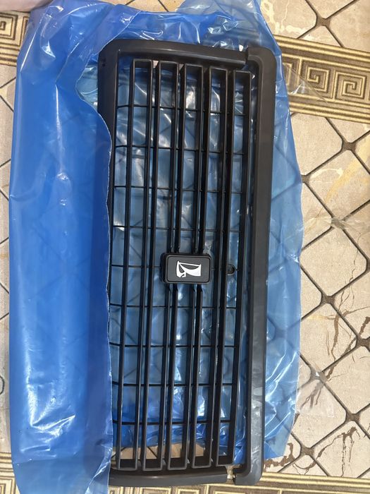 Решетка на 2107 черная антихром