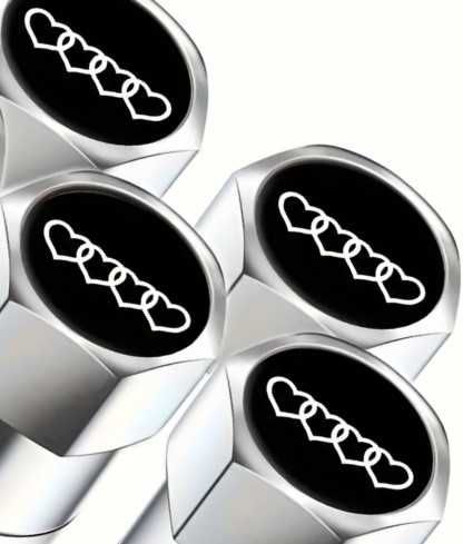 Алуминиеви капачки за вентили LoVe AUDI