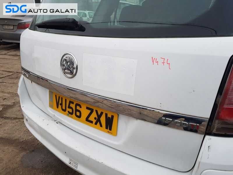Hayon Haion Portbagaj cu Luneta Dezechipat cu DEFECT Opel Astra H Caravan Break Combi 2004 - 2010 Cod Culoare Y474