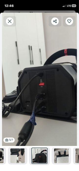 Игровой руль с переключателям