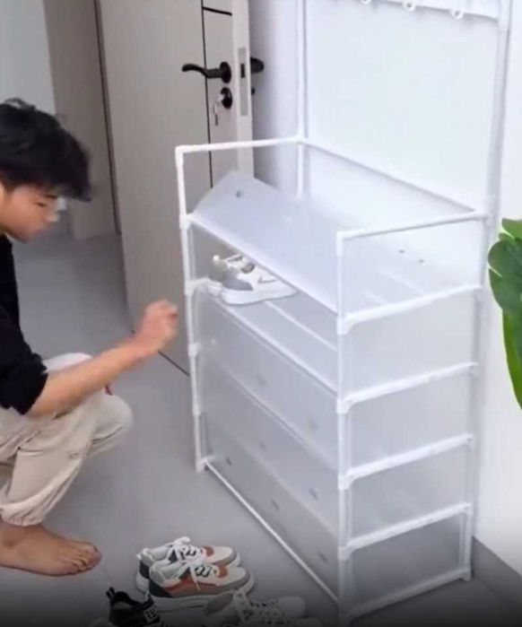 Ko'p funktsiyali ilgich va poyabzal uchun tokcha