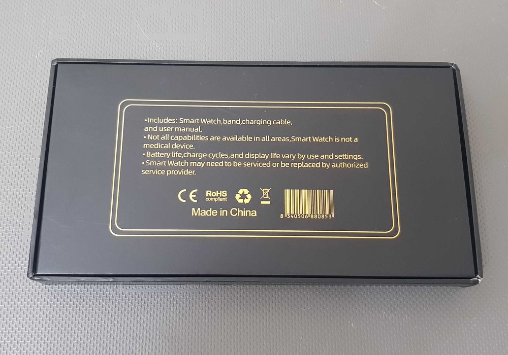 Smart watch cu ecran Amoled Ceas inteligent Z91 ProMax Nou Nefolosit