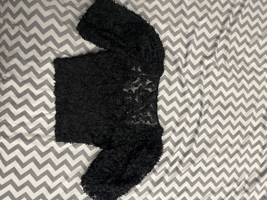 Дантелена блуза ZARA