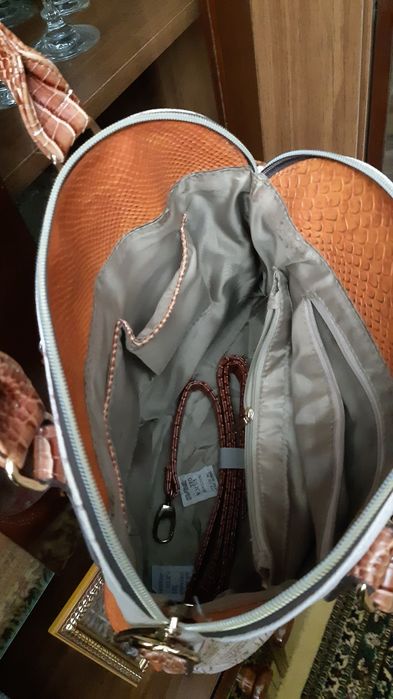 Сумка кожаная новая