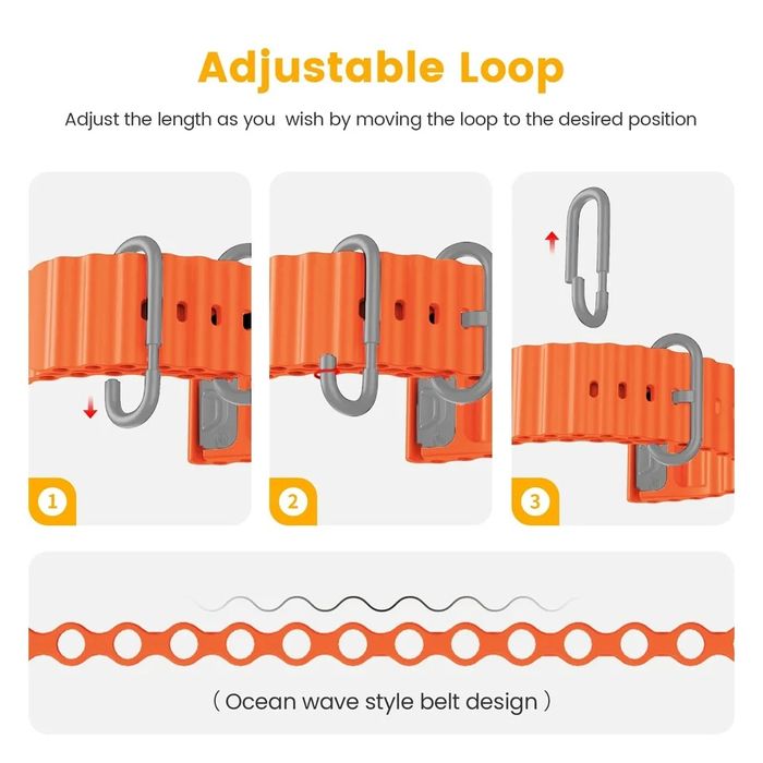 OCEAN BAND Каишка за Huawei Watch/Samsung/Apple/Xiaomi/Garmin/Amazfit