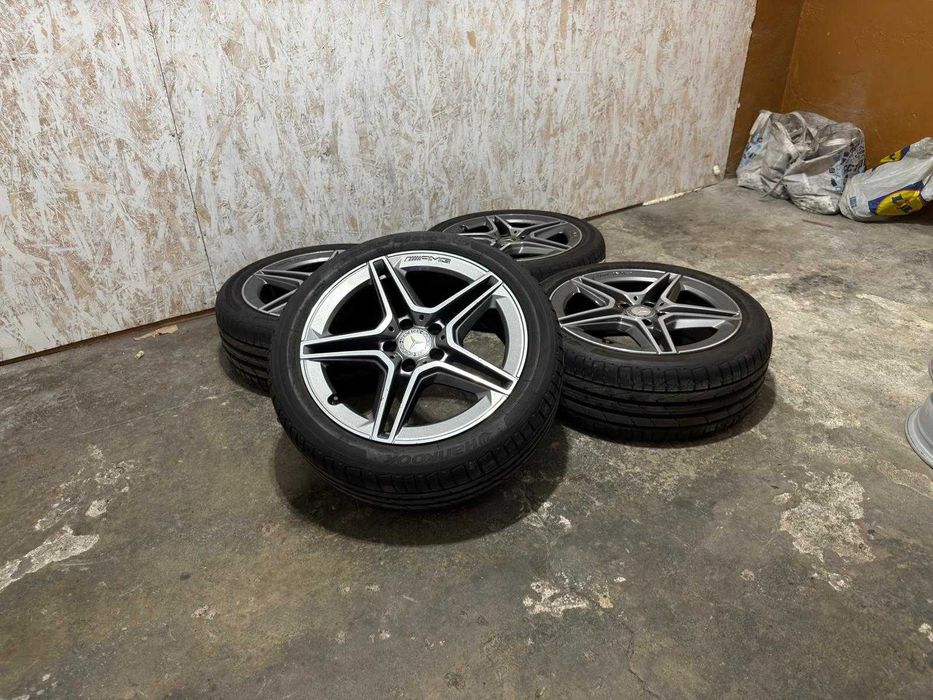 Jante Mercedes AMG 18 5x112 ET48 + 225/45 R18 Hankook