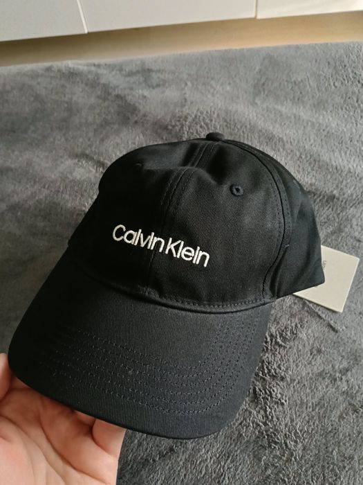 Calvin Klein Logo embroidery baseball cap sapca unisex cu logo nume brand OS noua originala