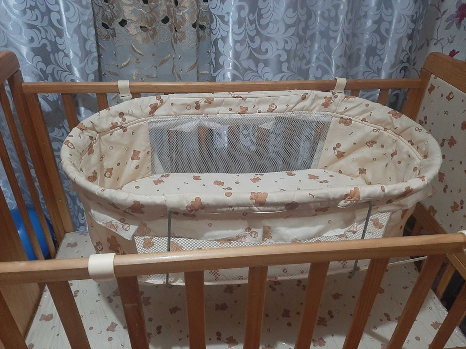 Детская кровать манеж б/у