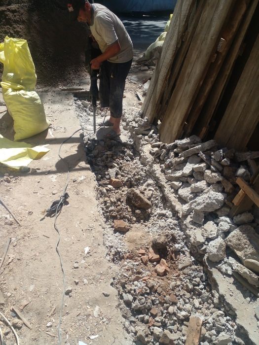 Траншеи Ура якалодис яма падвал казиш ишларни киламиз