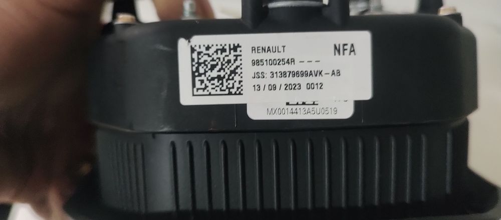 Airbag Duster 3 și bixter cod 985100254R, 985157847R