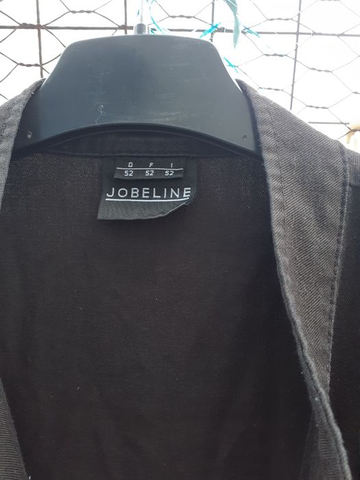 Tunica bucatar, chef/neagră, Jobeline, unisex/50/52