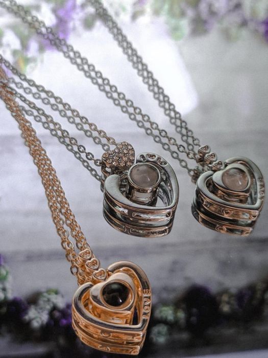 Кулон Я Тебя Люблю на 100 языках!