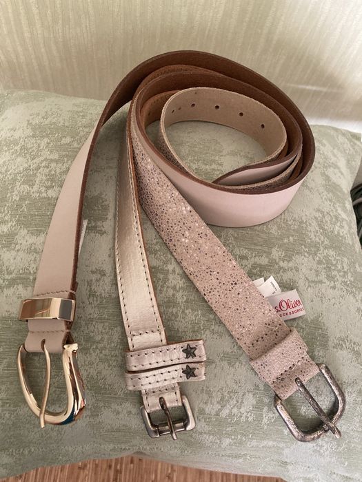 Сумки, Ремни кожаные